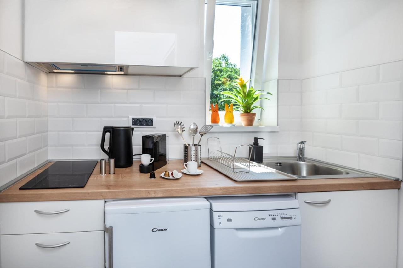 Studio Apartment Financial Park بلغراد المظهر الخارجي الصورة
